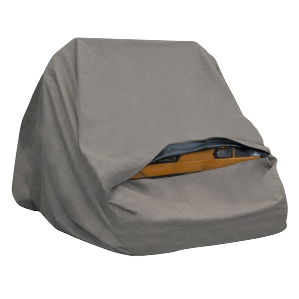 Modern Leisure Garrison Zero-Turn & Riding Lawnmower Cover, Waterproof, Fits Decks up to 82in.Lx5in.Wx47in.H, Granite - 3045