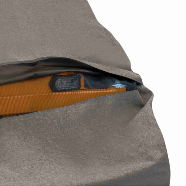 Modern Leisure Garrison Zero-Turn & Riding Lawnmower Cover, Waterproof, Fits Decks up to 82in.Lx5in.Wx47in.H, Granite - 3045