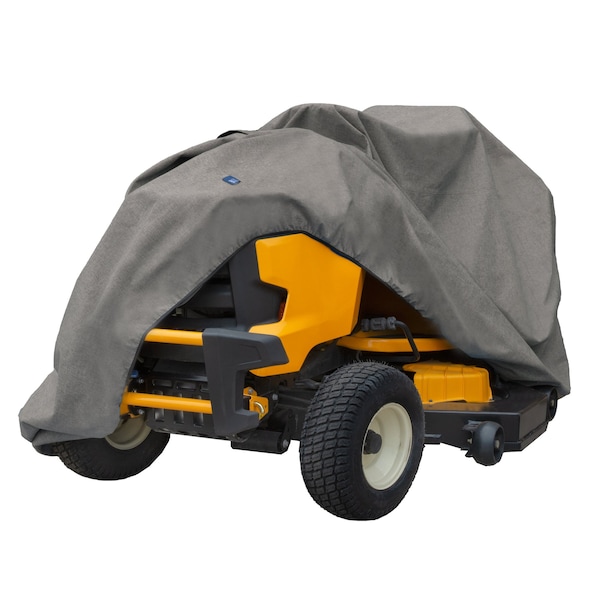 Modern Leisure Garrison Zero-Turn & Riding Lawnmower Cover, Waterproof, Fits Decks up to 82in.Lx5in.Wx47in.H, Granite - 3045