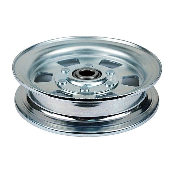Aftermarket 116-4668 132-9425 Flat Idler Pulley (6-1/4") Fits Exmark Lazer Z & Pioneer - LAO78-0052