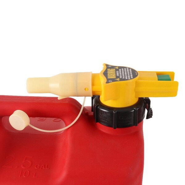 No-Spill NO-SPILL Red 1 1/4 Gallon No Spill Fast Flow Portable Fuel Can - Professional Quality - 765-100