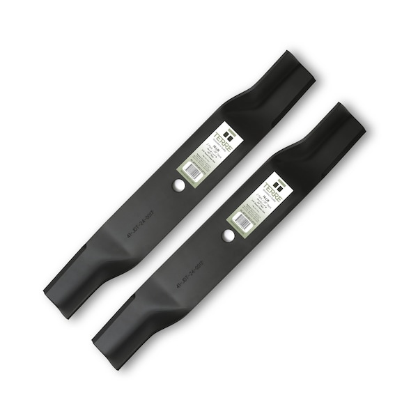 T Terre 2-Pack Mulching Lawn Mower Blades for a 42 Inch Mower Deck, 2PK - 41-JDT-24-0017-QTY2