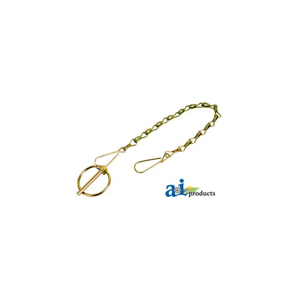 A & I Products Lynch Pin, w/ Chain .187" (5 pk) 6" x4" x2" - A-PN101C