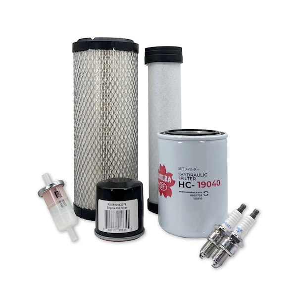 Hero Preventative Maintenance Kit Scag STT-791DFI Zero-Turn Mower With Kawasaki Engine FD791D - MSU-SCAG-0061