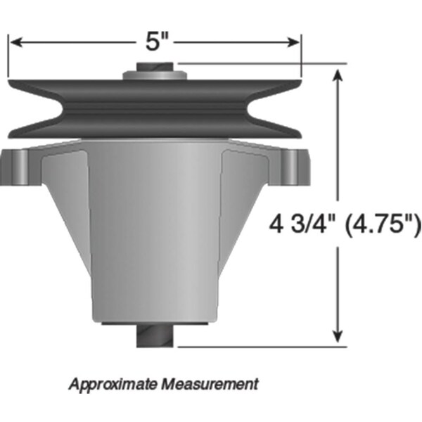 Stens Spindle Assembly Replaces Mtd 918-0240C, 285-861 - 285-861