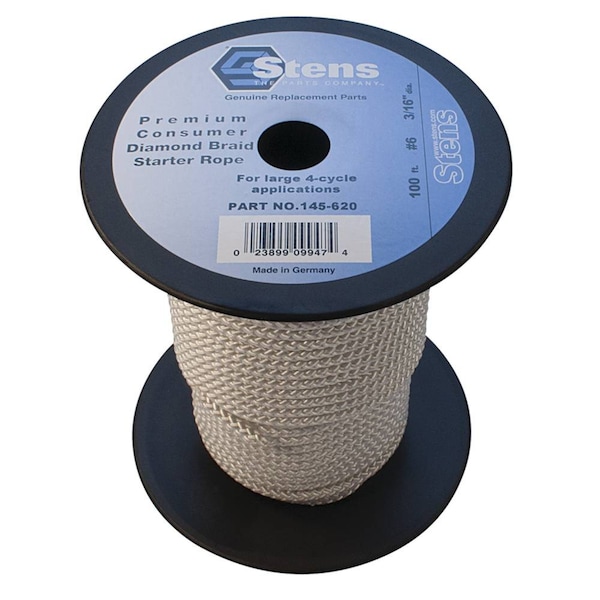 Stens Braid Starter Rope 145-620 For No 6 Diamond - 145-620