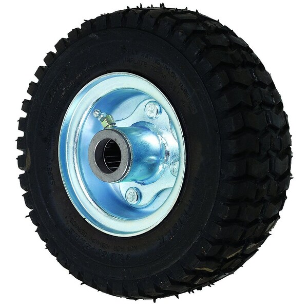A & I Products WHEEL-TURF, 9X3.5X4, SILVER, FP 8.8" x8.75" x3.55" - A-B1FP115