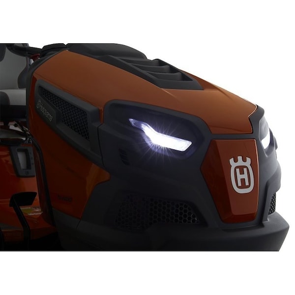 Husqvarna 960 43 03-38 Riding Lawn Mower, 21.5 hp, 2-Cylinder, 42 in W Cutting, Standard Steering - 960430338
