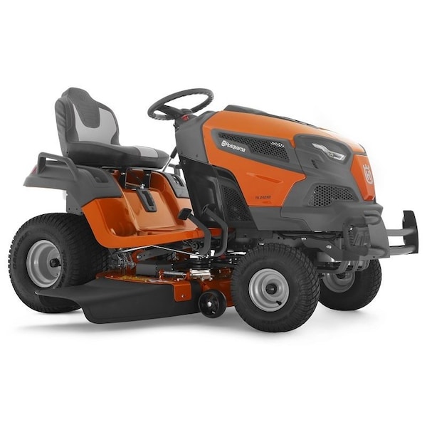 Husqvarna 960 43 03-38 Riding Lawn Mower, 21.5 hp, 2-Cylinder, 42 in W Cutting, Standard Steering - 960430338
