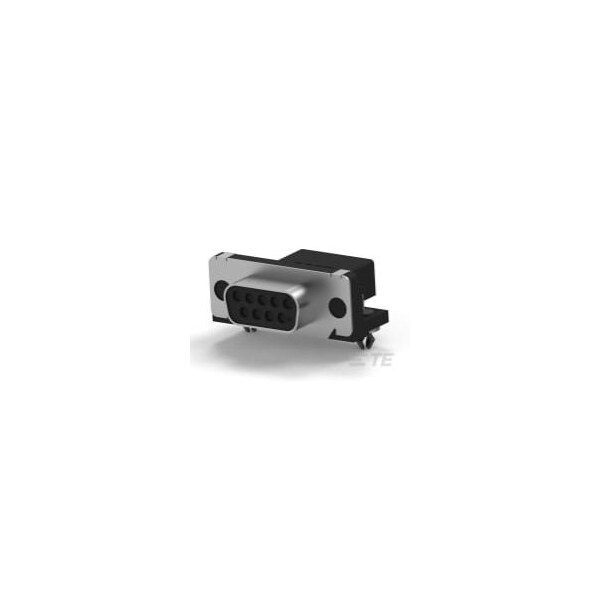 Conector hembra de receptáculo recto MSFL 09 para Te Connectivity 590 (con blindaje contra interferencias electromagnéticas) - 5747836-4