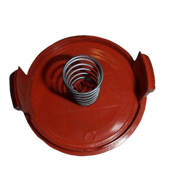 Aftermarket 385022-03 Trimmer Tool Spool Cap & Spring fits Black+Decker RC-100-P AFS - OTK20-0339