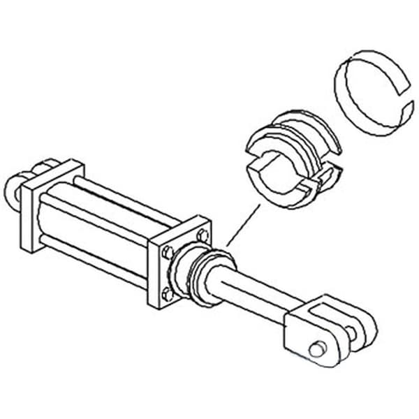 Aftermarket New Cylinder Stroke Control Kit 48A50 1"and 1 1/8" Rod Size - HYJ20-0043