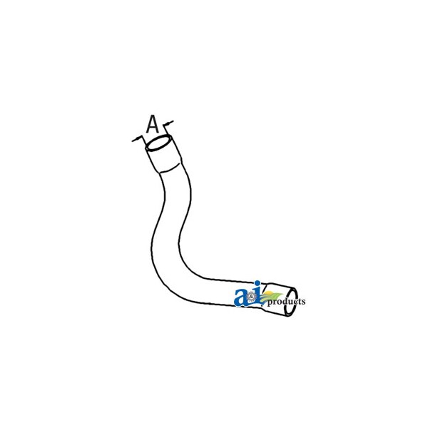 A & I Products Radiator Hose, Lower 10" x2" x2" - A-K948453