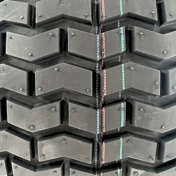 Rubbermaster - Steel Master Rubbermaster 18x6.50-8 4 Ply Turf Tire and 4 on 4 Stamped Wheel Assembly - 598986