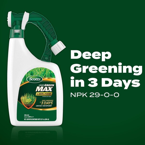Scotts Scotts Liquid Green Max All-Purpose Lawn Fertilizer For Multiple Grass Types 2000 sq ft - 3300910