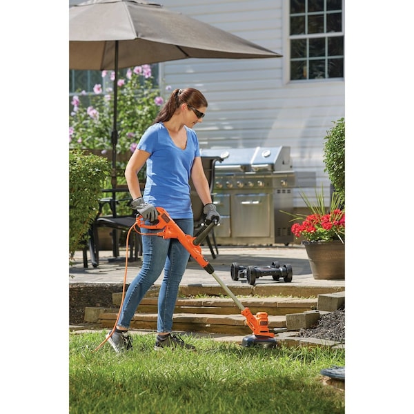 Black & Decker 12 in. 3in1 Compact Electric Lawn Mower - BESTA512CM