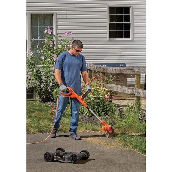 Black & Decker 12 in. 3in1 Compact Electric Lawn Mower - BESTA512CM