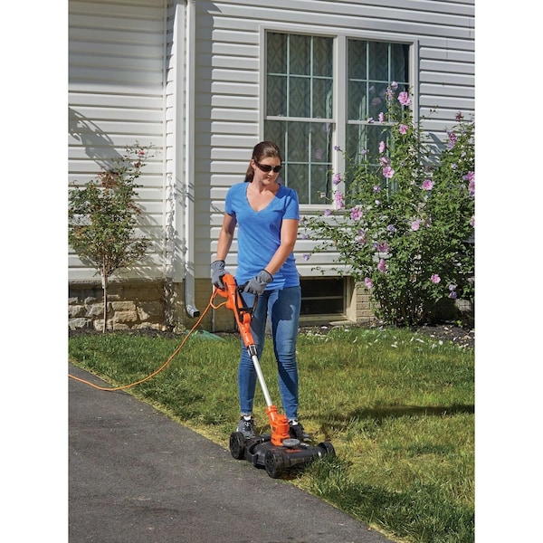 Black & Decker 12 in. 3in1 Compact Electric Lawn Mower - BESTA512CM