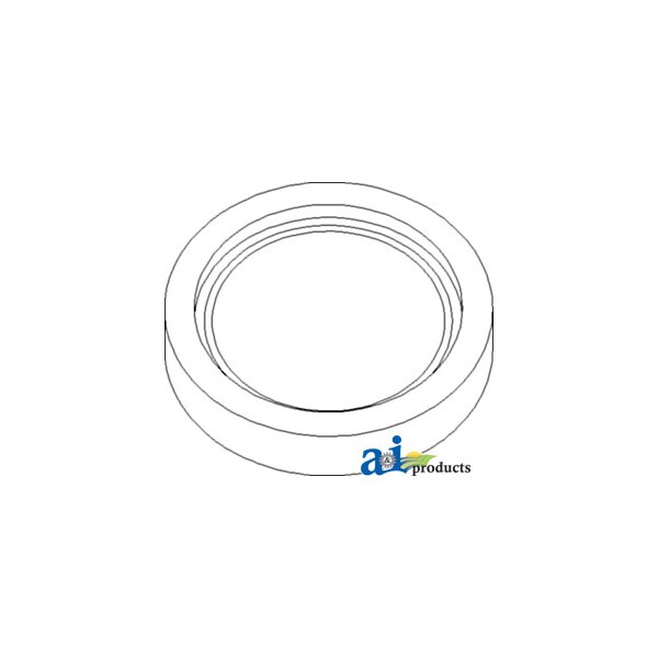 A & I Products Seal, Rear Axle Outer 5" x1" x5" - A-378077R91