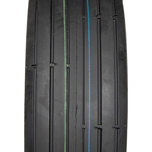 Stens 11x4.00-5 Lawn Mower Tire, 2 Ply, Utility Rib, 22 psi - 160-639