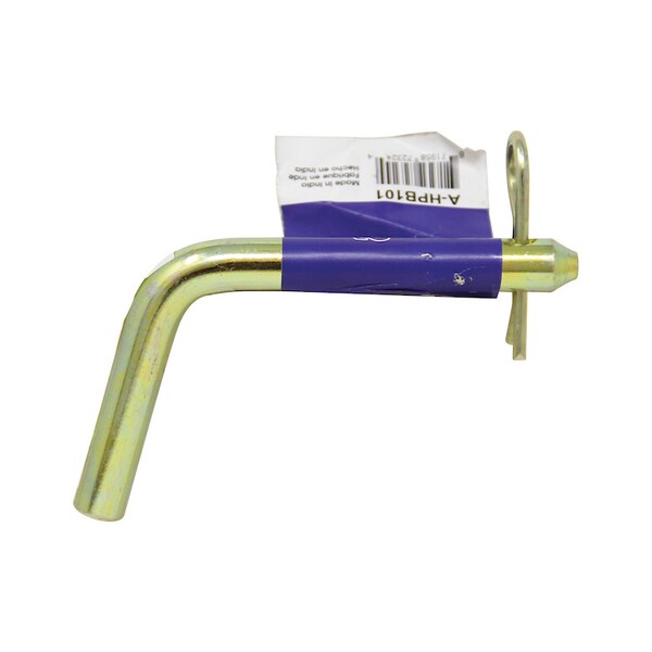 A & I Products Hitch Pin, Bent, 1/2" x 3 8" x6" x1" - A-HPB101
