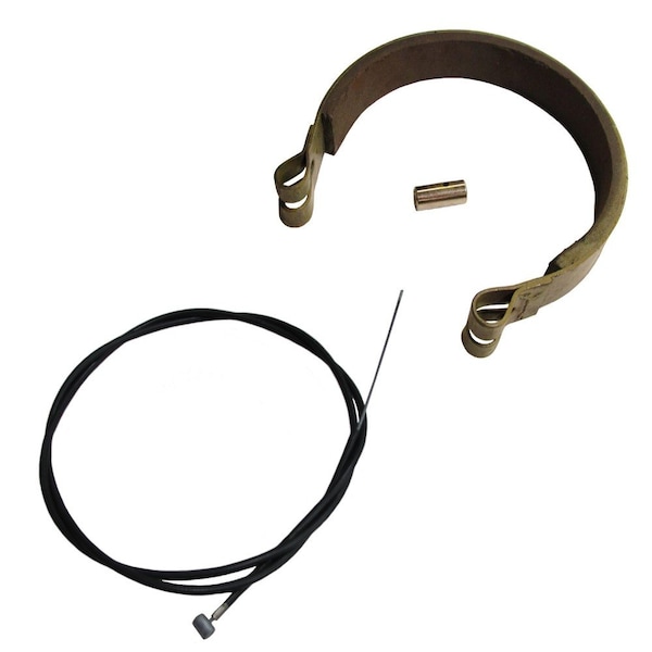 Aic Replacement Parts 4 Brake Band & Cable Kit Compatible With 225 2251-B 4316 B1SB486 484 - KT-BRR90-0008