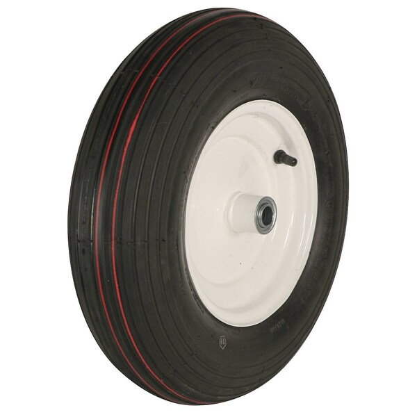 A & I Products 4.80x4x8 Lawn Mower Wheel, 4 Ply, Rib - A-B1WL82