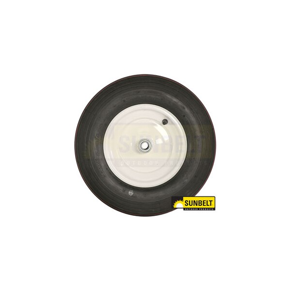 A & I Products 4.80x4x8 Lawn Mower Wheel, 4 Ply, Rib - A-B1WL82