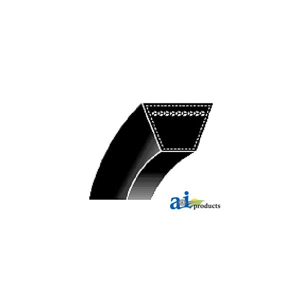 A & I Products Classical V-Belt  (5/8" X 176") 10" x9.75" x2.75" - A-B173