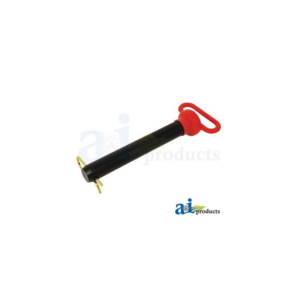 A & I Products Hitch Pin, Red Handled 1 1/4" x 8 1/2 12" x3" x2" - A-HP109