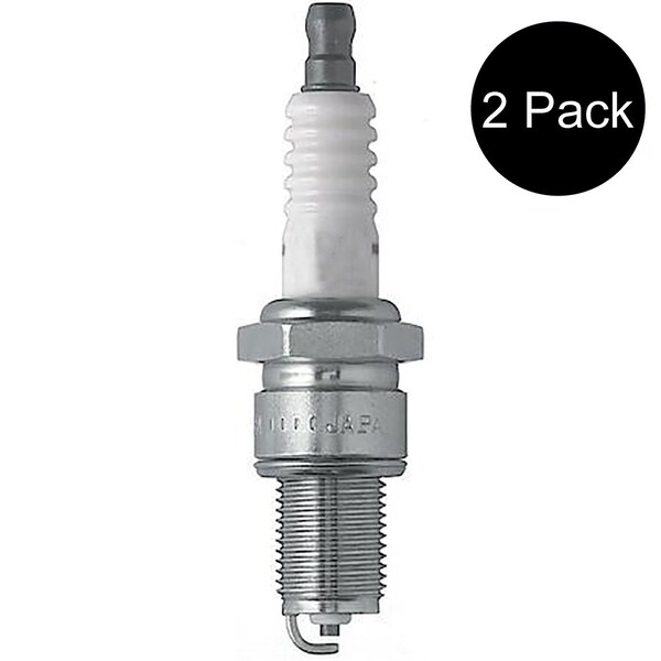 Aic Replacement Parts Standard Spark Plug Fits Yamaha G14, G16, G21, G22 & G29 BPR4ES 6578 2 Set - ELI80-0234_X2