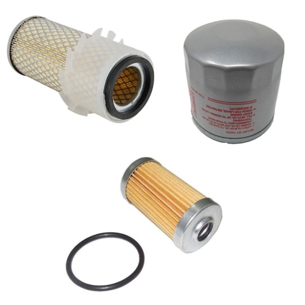 Aic Replacement Parts Filter Kit 3T80-J, Air, Fuel, Oil Fits John Deere Tractors - 86512886-FILTERS