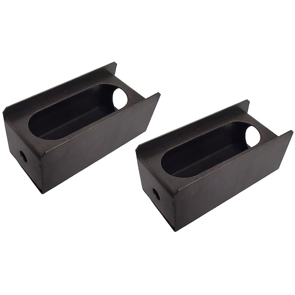 Aftermarket Steel Light Box Guard Trailer Truck 6" Oval Incandescent LED 1 Pair MT-BOX65 - OTK20-0273