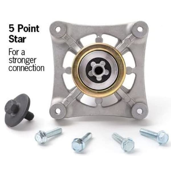 T Terre 3-Pack Mower Spindle Assembly Replacement for 42 Inch to 54 Inch Deck Husqvarna 532192870, 3PK - 101001-QTY3