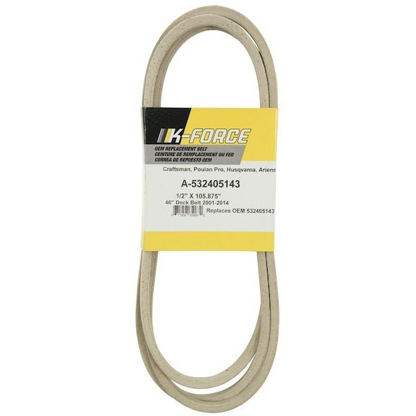 A & I Products Belt, Deck 16" x5" x1" - A-532405143