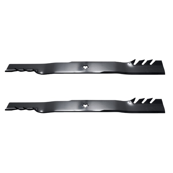 Oregon Lawn Mower Blades 2-pc Set, Gator G3, 22-7/8'' 96-370 for 46'' Deck, AYP, Ariens & More - 528926
