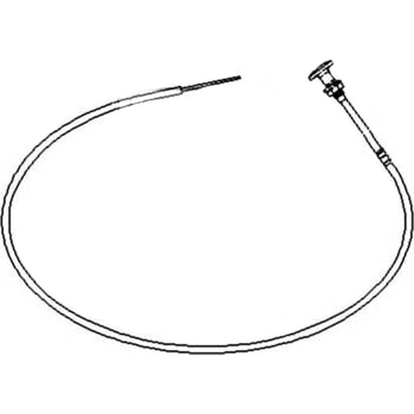 Aftermarket Choke Cable Fits Massey Ferguson Tractor 135 w/ Continental Engine - 194287M1