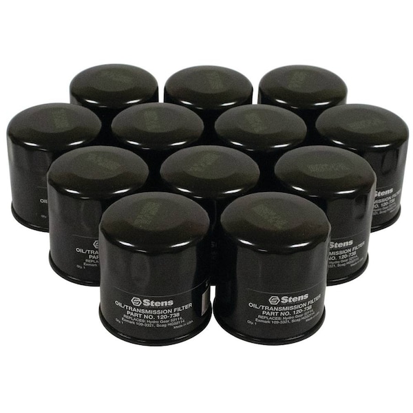 Stens Transmission Filter Shop Pack 120-738-12 For Exmark Phazer 109-3321 - 120-738-12