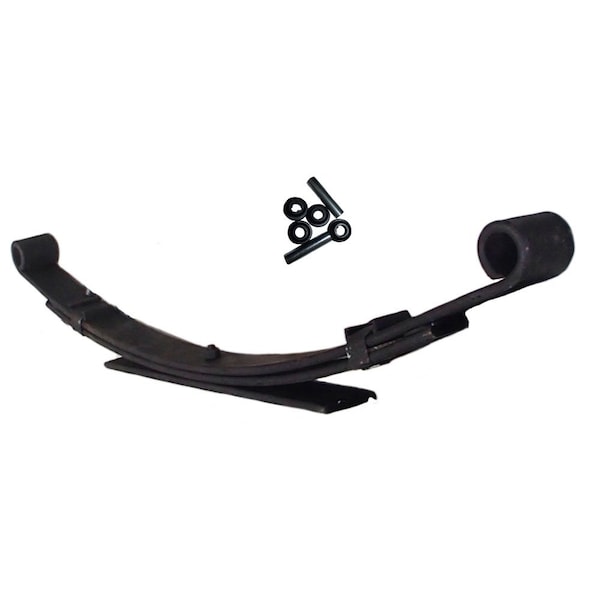 Aic Replacement Parts One 1 New Heavy Duty Golf Cart Leaf Spring w/ Bushings - OTK20-0933SINGLEKIT