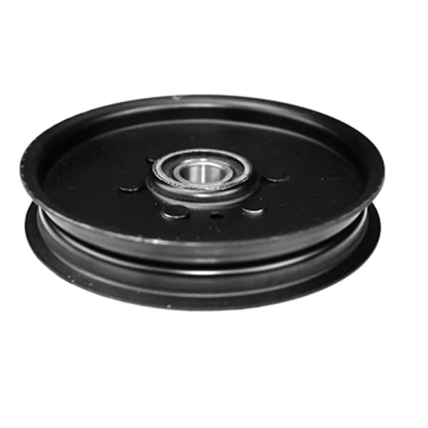 Aftermarket Flat Idler Pulley AM106627 Fits John Deere 335, 345, 325, LX88, LX78 - HIM30-0073