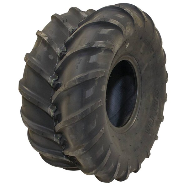 Stens 21x11.00-8 Lawn Mower Tire, 4 Ply, Chevron Bar, 5 psi - 160-677