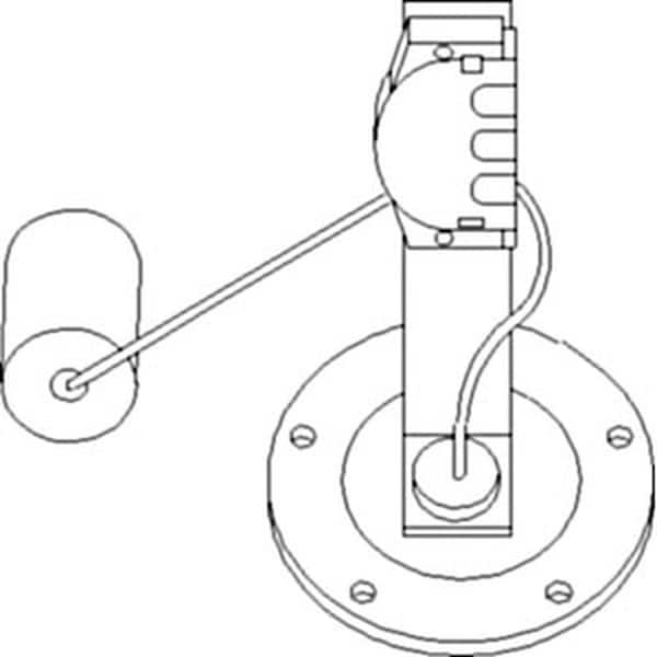 Aftermarket Fuel Sending Unit Fits John Deere Tractor 2010 - AT12643