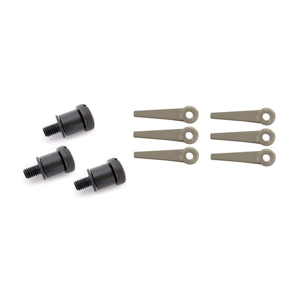 Aic Replacement Parts Blade and Bolt Kit Fits Stihl PolyCut 4111 710 8700 / 4111 007 1001 / 9043 7141 - 4111-710-8700-BLADES