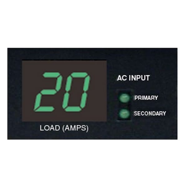 Tripp Lite 1U PDU HORIZONTAL 20AMP, 16 TOMACORRIENTES MEDIDOR DE CARGA DIGITAL, TARJETA SNMP - 355035