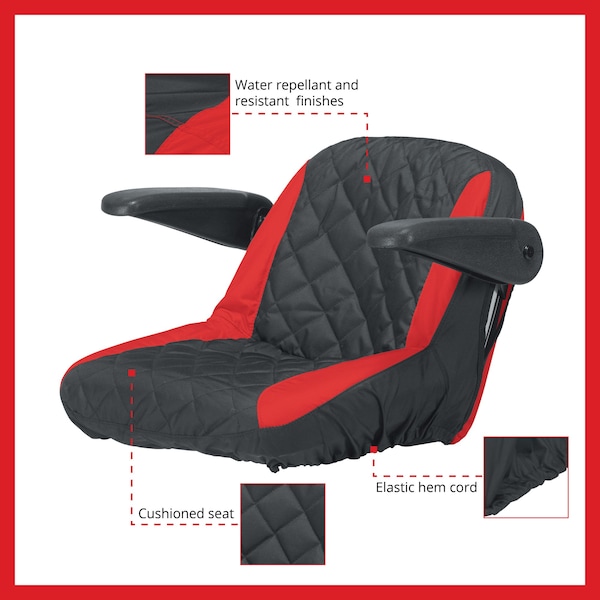 Craftsman Riding Mower Seat Cover, 11.5 Inch - CMXGZAA52002401