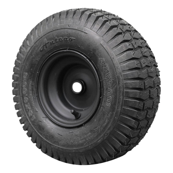 Antego 15 x 6-6 in Lawn Mower Universal Tire, 4 Ply, Black, 2 PK - A6451770100104156006