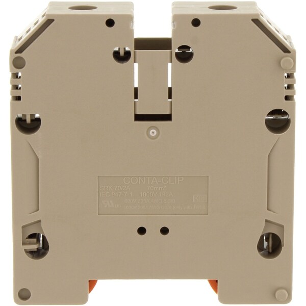 Conta-Clip SRK 70/2A, Bloque de terminal de paso, BG - 17161.2