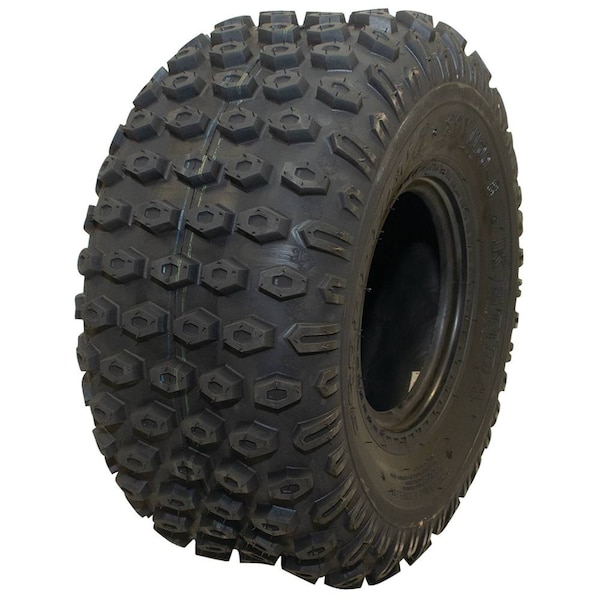 Stens 22x11.00-8 Lawn Mower Tire, 2 Ply, Scorpion, 5 psi - 160-564