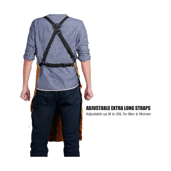 Aftermarket One New Heat & Flame Resistant Heavy Duty Welding Apron - OTK20-1079