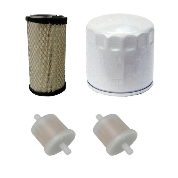 Aic Replacement Parts Engine Maintenance Filter Service Kit Fits Kubota BX22 BX2200 BX23 BX2660 BX2670 - KT-FIA60-0005